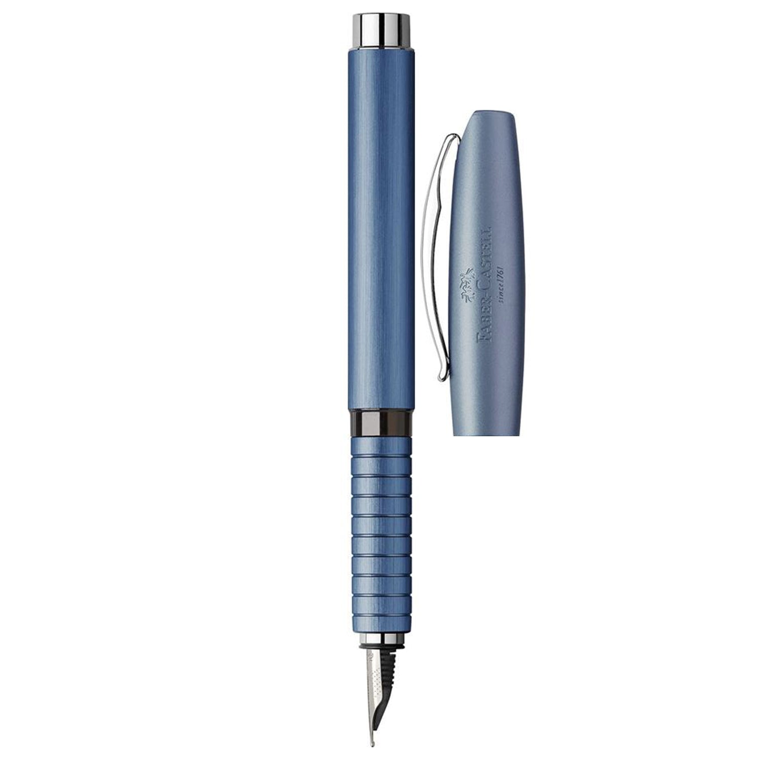Faber-Castell Design Essentio Aluminium Blue CT Fountain Pen