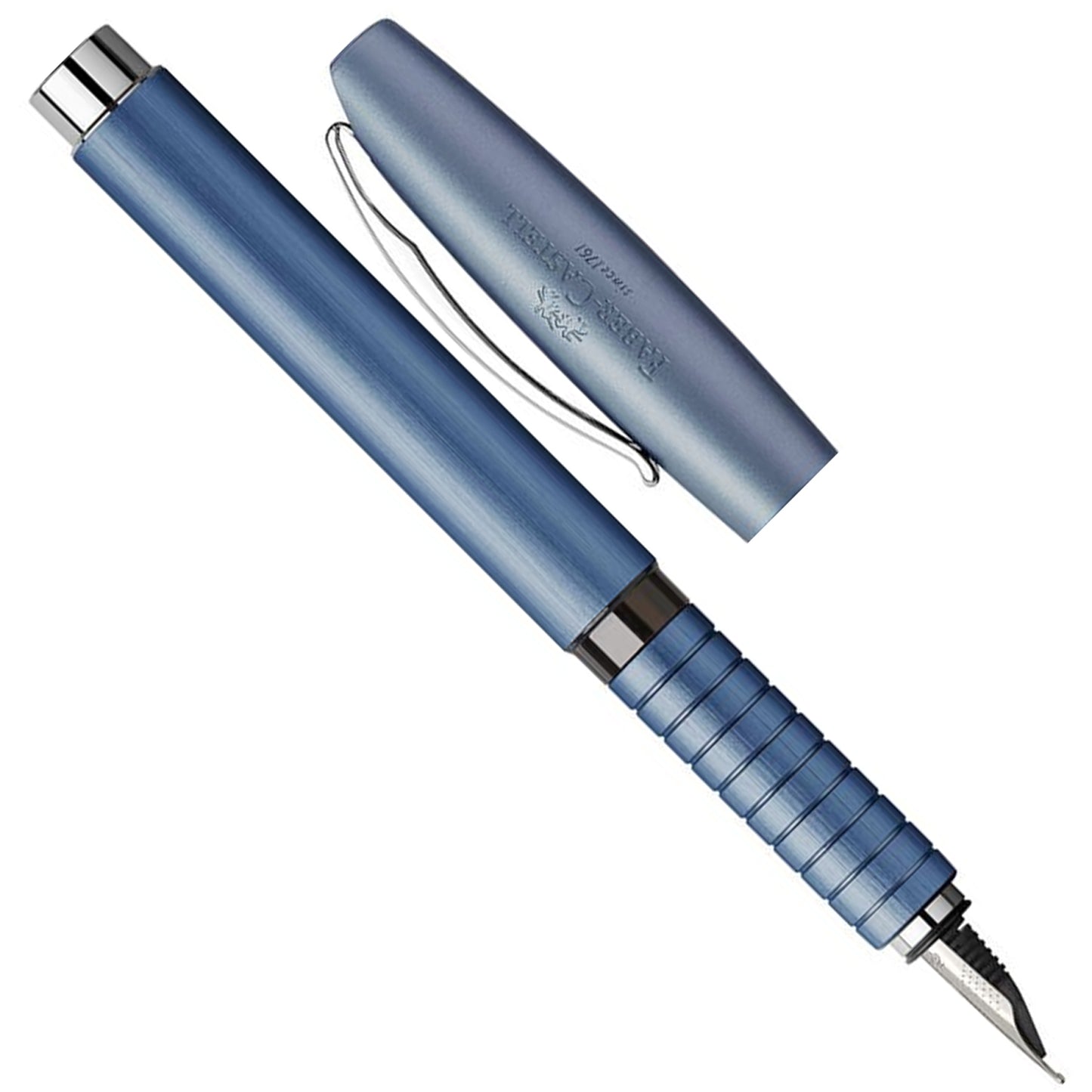 Faber-Castell Design Essentio Aluminium Blue CT Fountain Pen