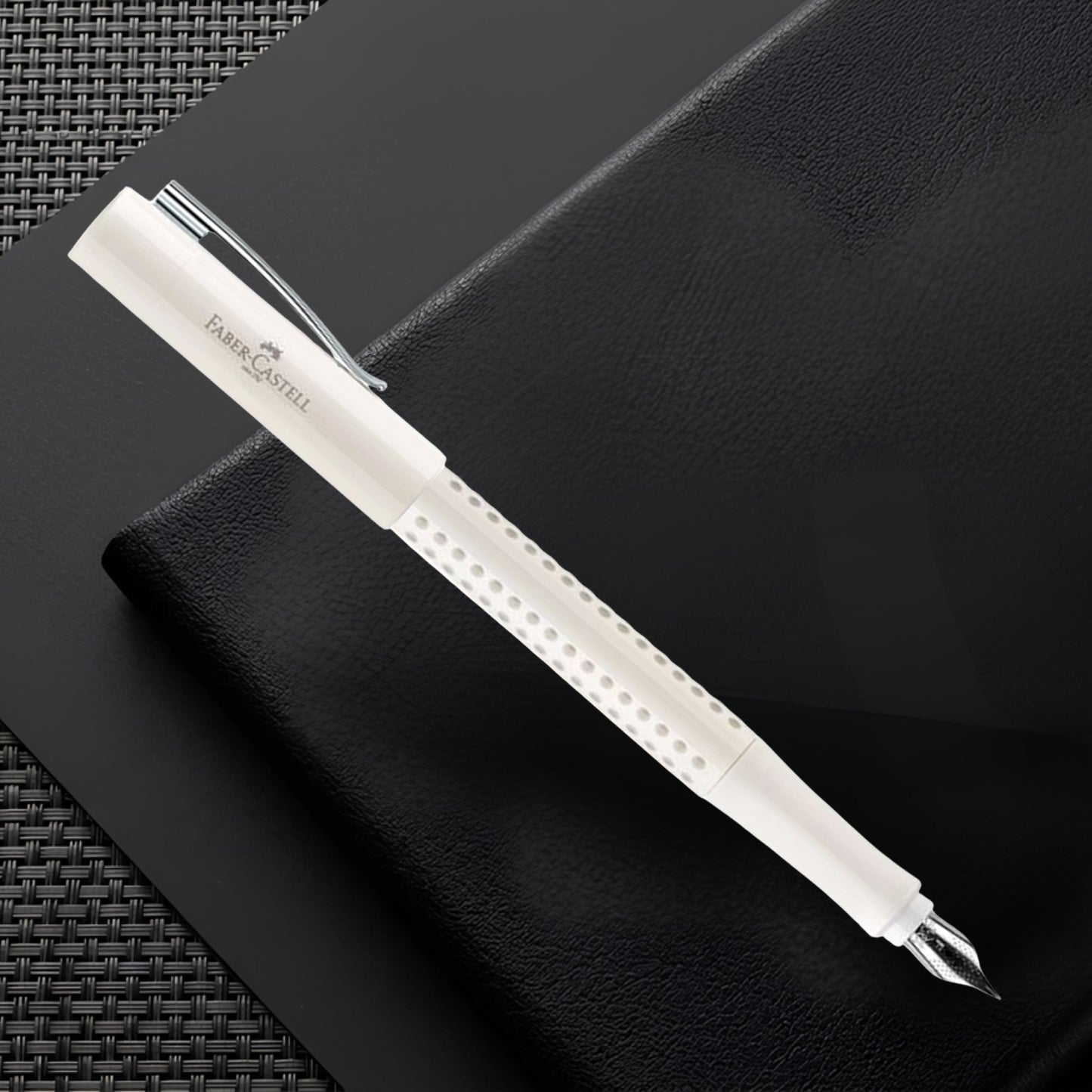 Faber-Castell Design Grip 2010 Coconut Milk CT Fountain Pen