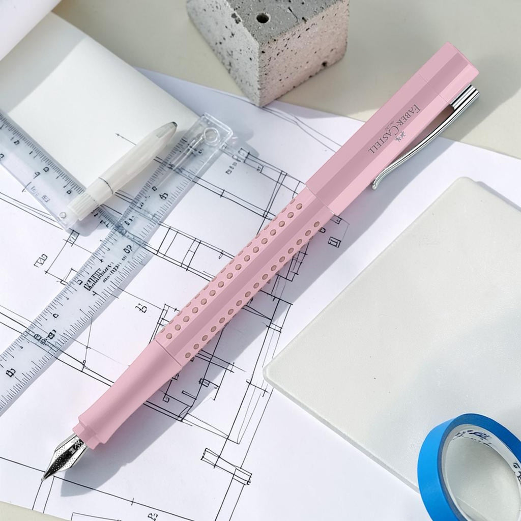 Faber-Castell Design Grip 2010 Rose Shadow CT Fountain Pen