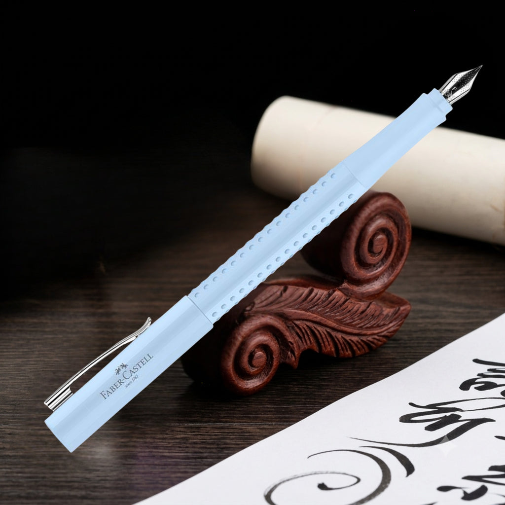 Faber-Castell Design Grip 2010 Sku Blue CT Fountain Pen
