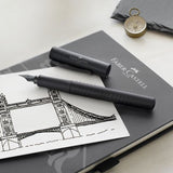 Faber-Castell Design Grip 2011 All Black PVD Fountain Pen