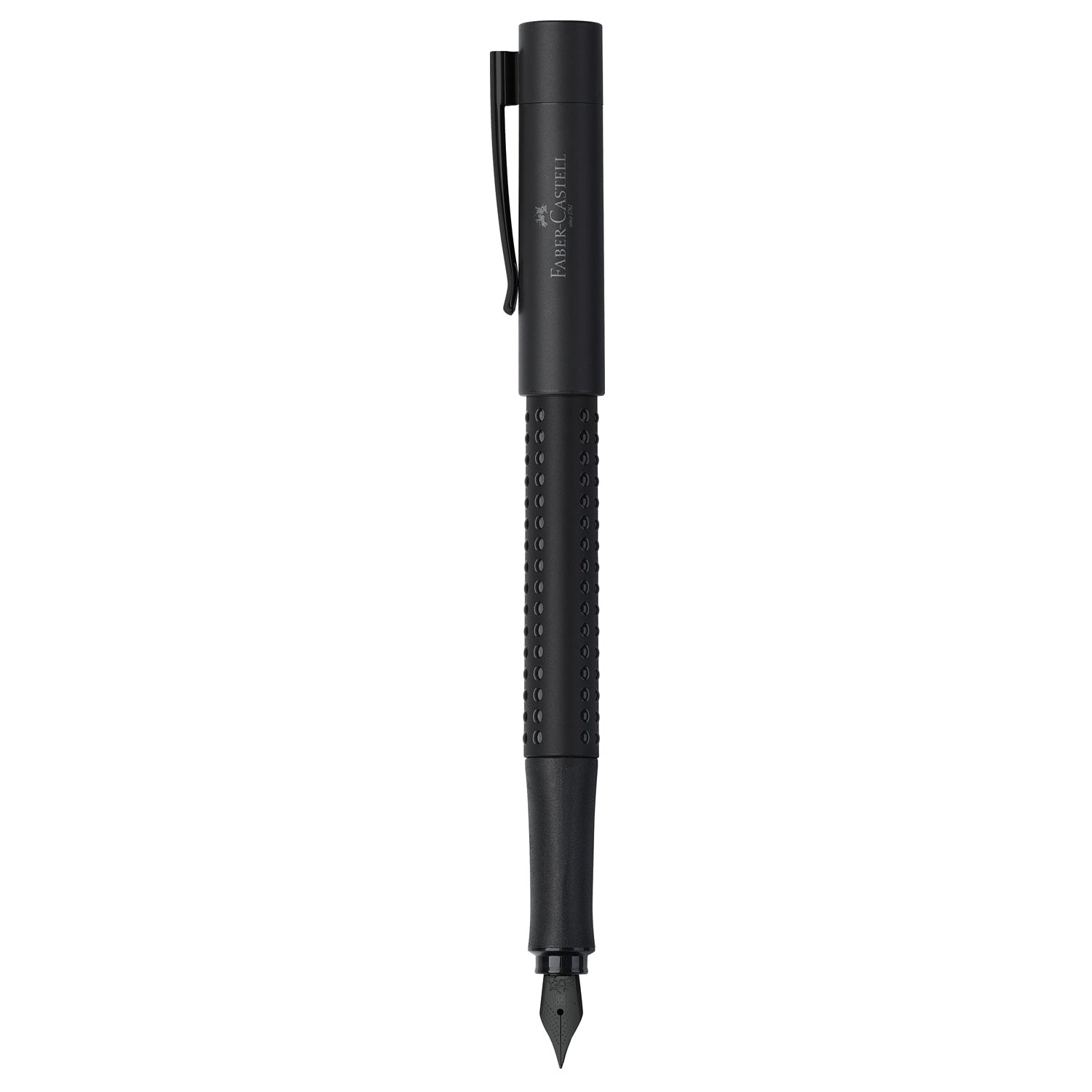 Faber-Castell Design Grip 2011 All Black PVD Fountain Pen