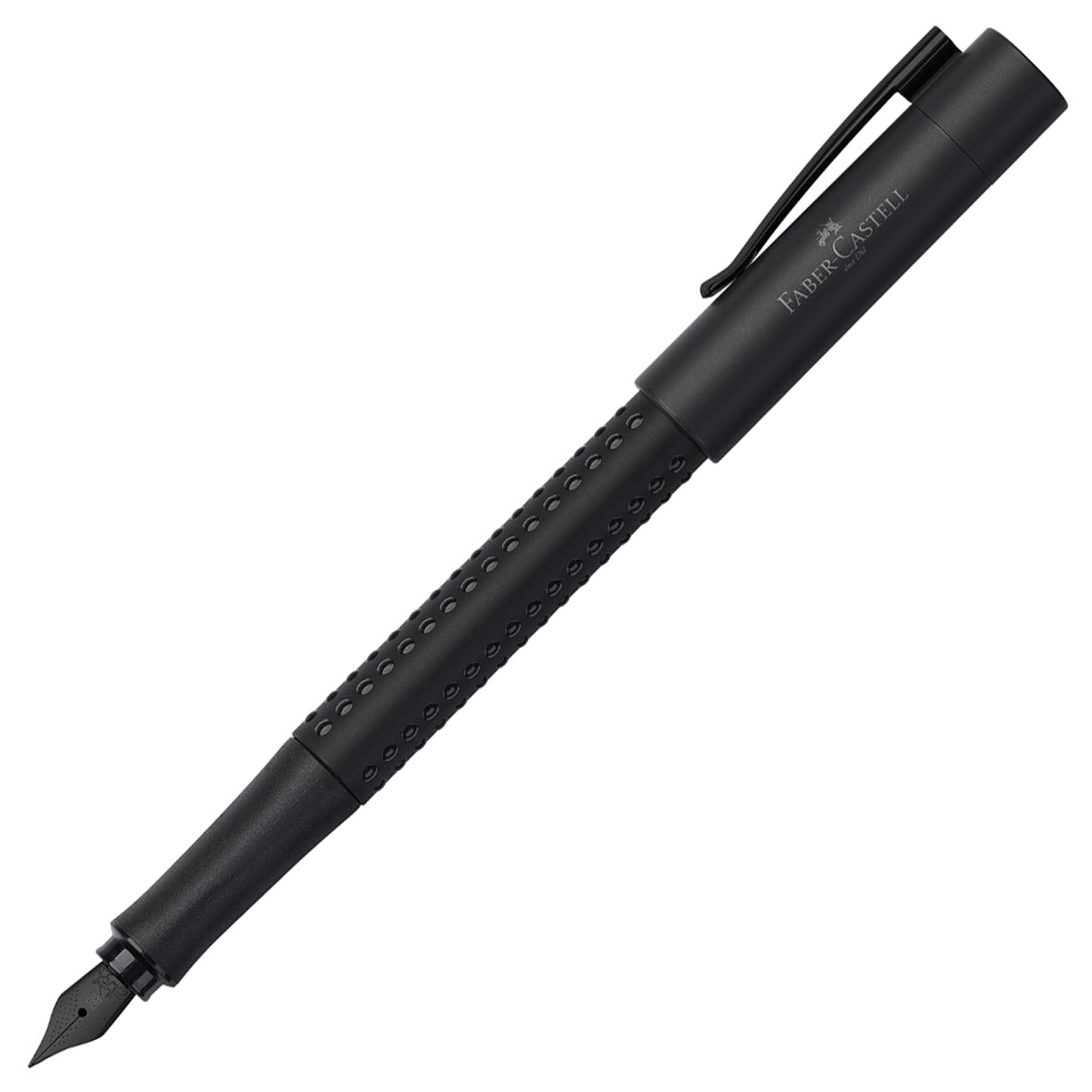 Faber-Castell Design Grip 2011 All Black PVD Fountain Pen