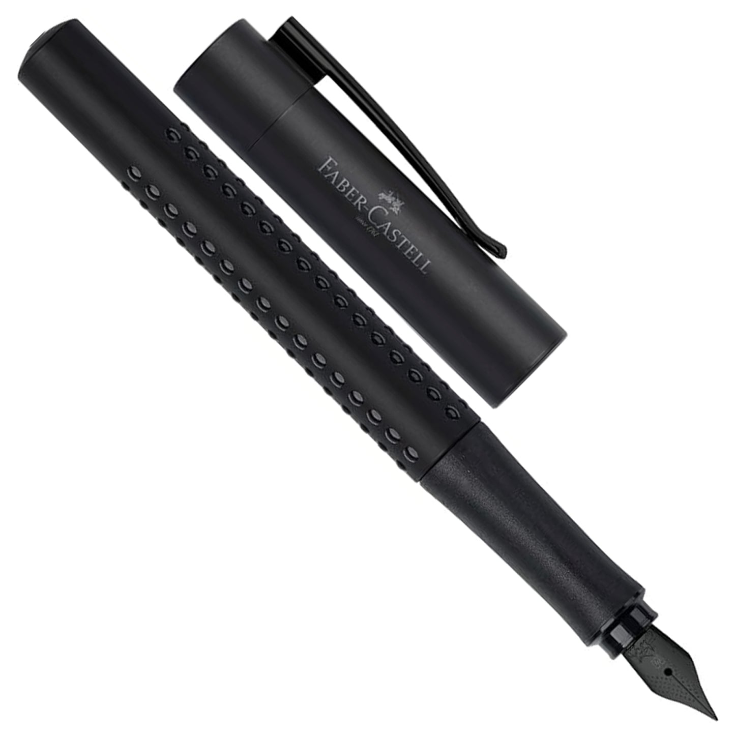 Faber-Castell Design Grip 2011 All Black PVD Fountain Pen