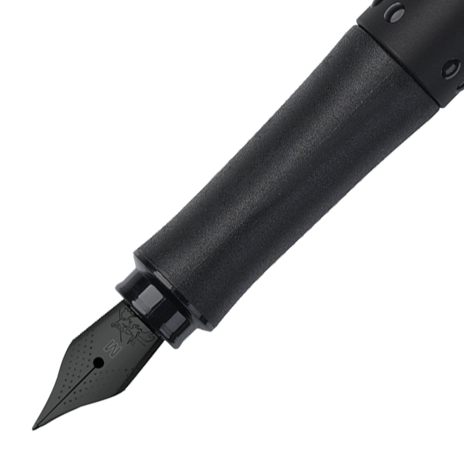 Faber-Castell Design Grip 2011 All Black PVD Fountain Pen