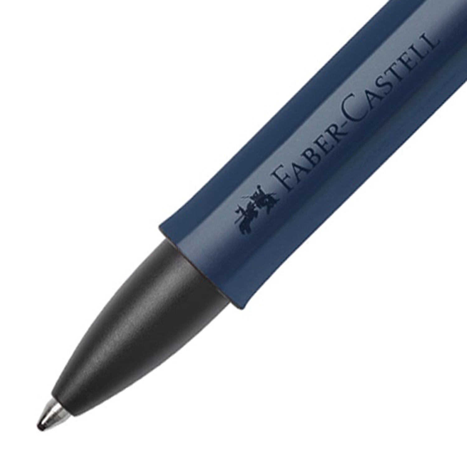 Faber-Castell Design Hexo Blue PVD Ballpoint Pen 140544