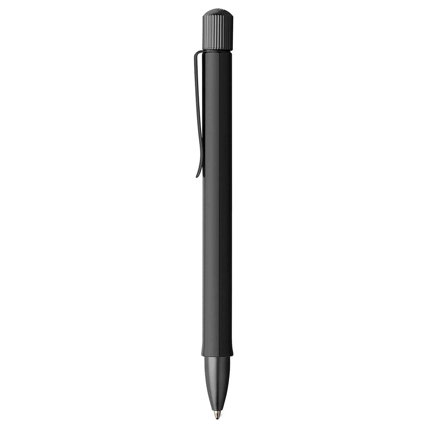 Faber-Castell Design Hexo Matte Black PVD Ballpoint Pen 140577
