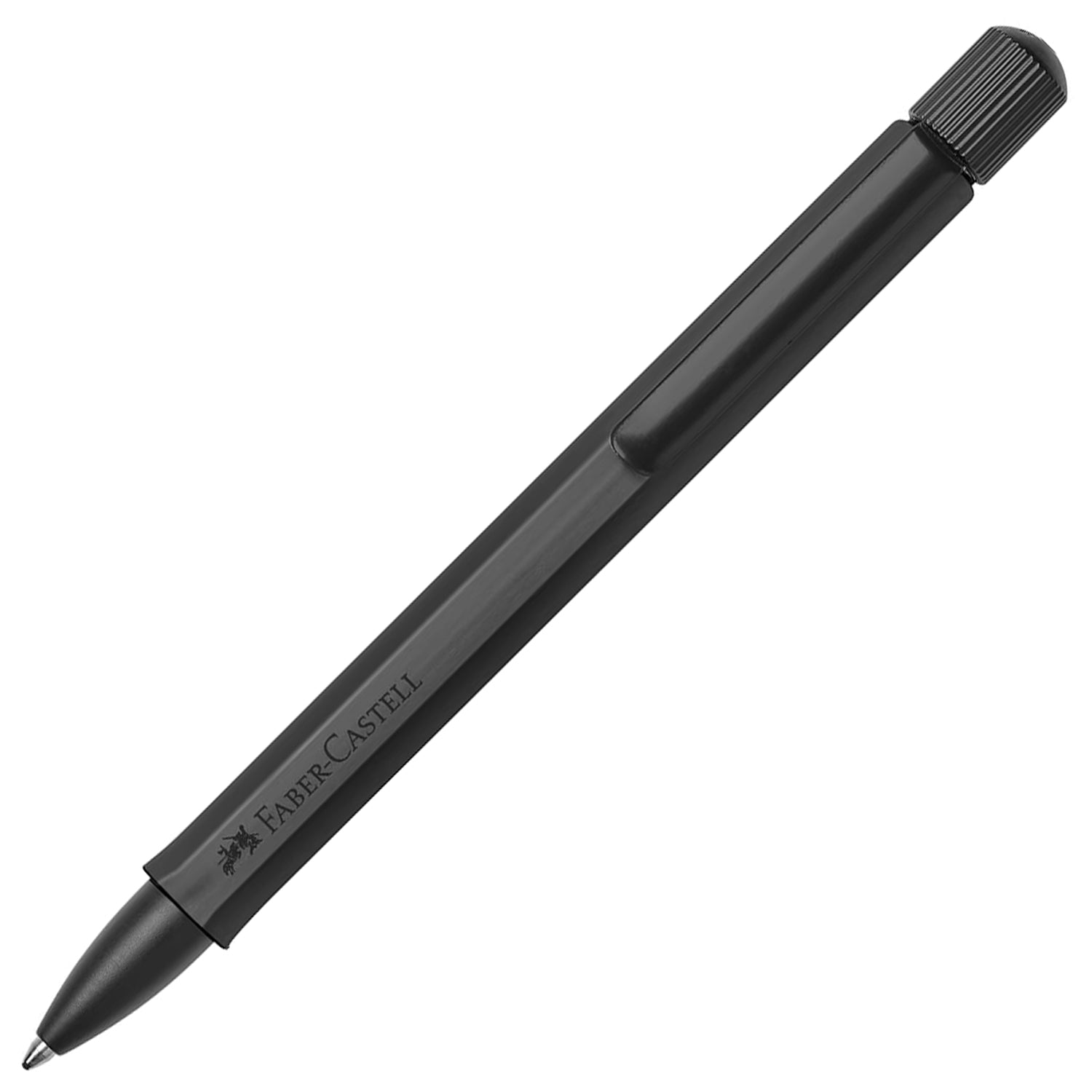 Faber-Castell Design Hexo Matte Black PVD Ballpoint Pen 140577
