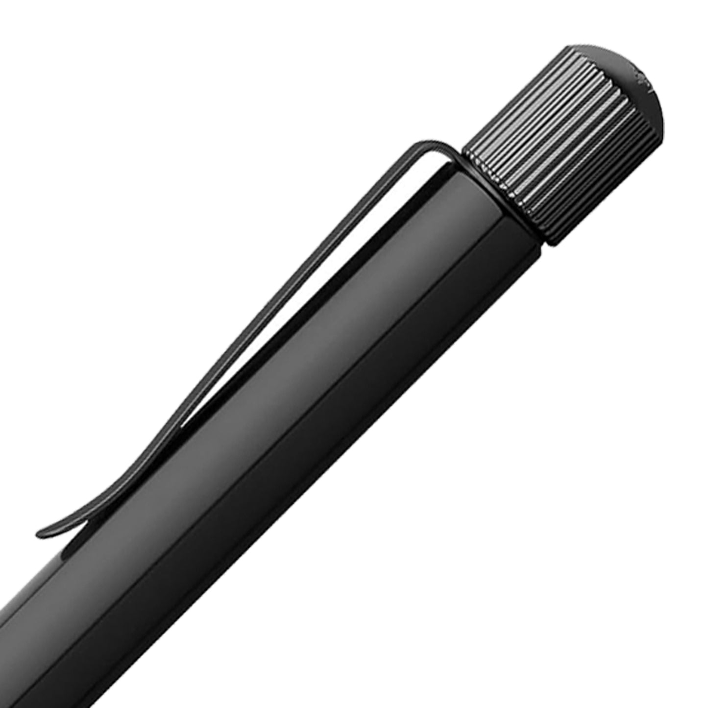 Faber-Castell Design Hexo Matte Black PVD Ballpoint Pen 140577