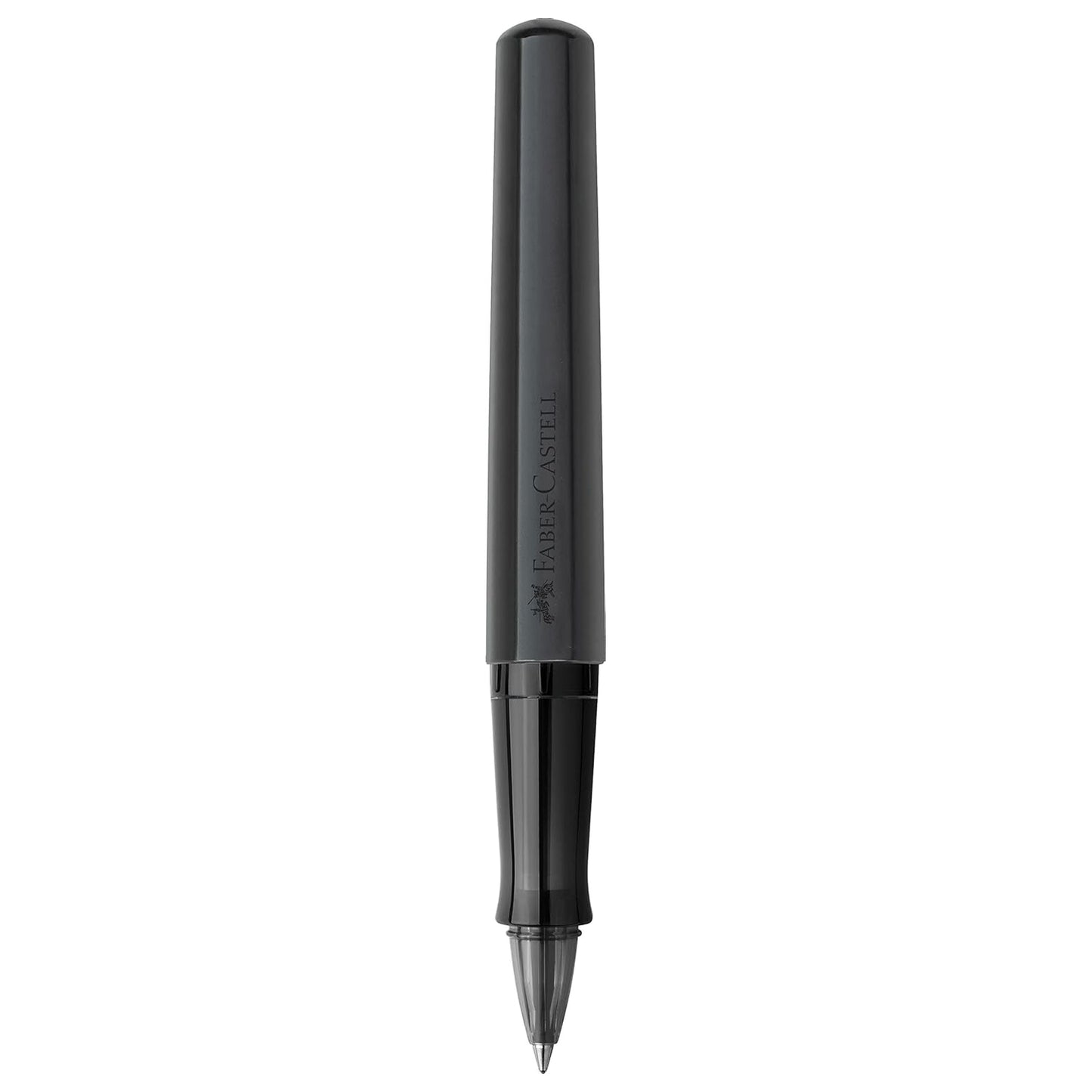 Faber-Castell Design Hexo Matte Black PVD Roller Ball Pen 140571