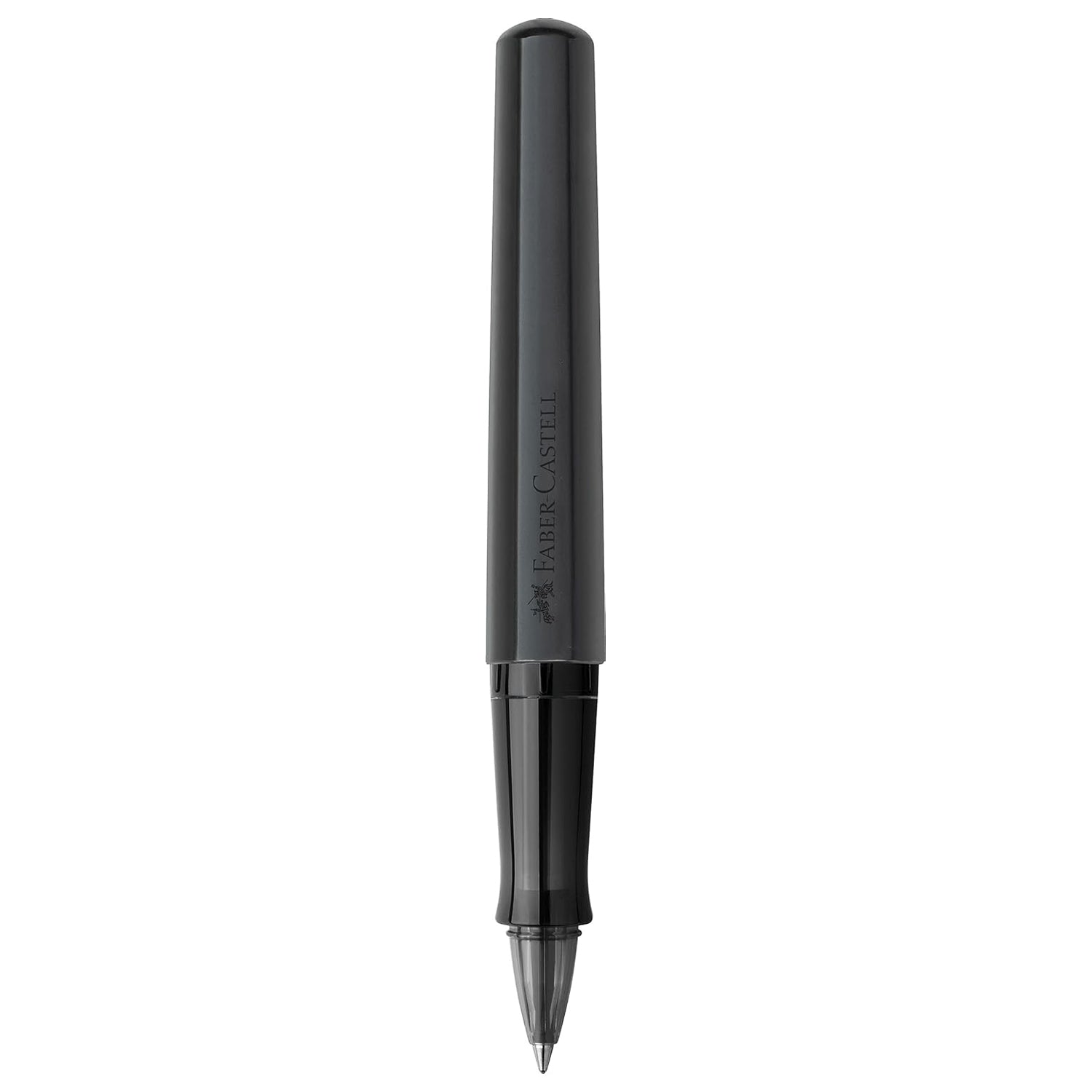 Faber-Castell Design Hexo Matte Black PVD Roller Ball Pen 140571