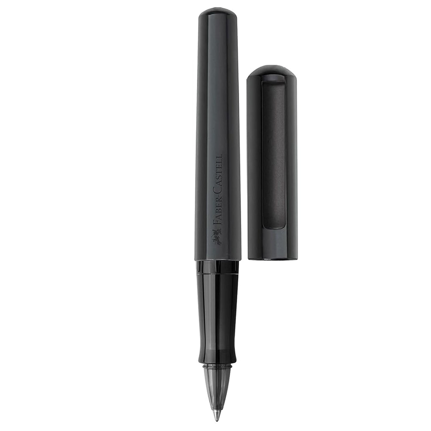 Faber-Castell Design Hexo Matte Black PVD Roller Ball Pen 140571