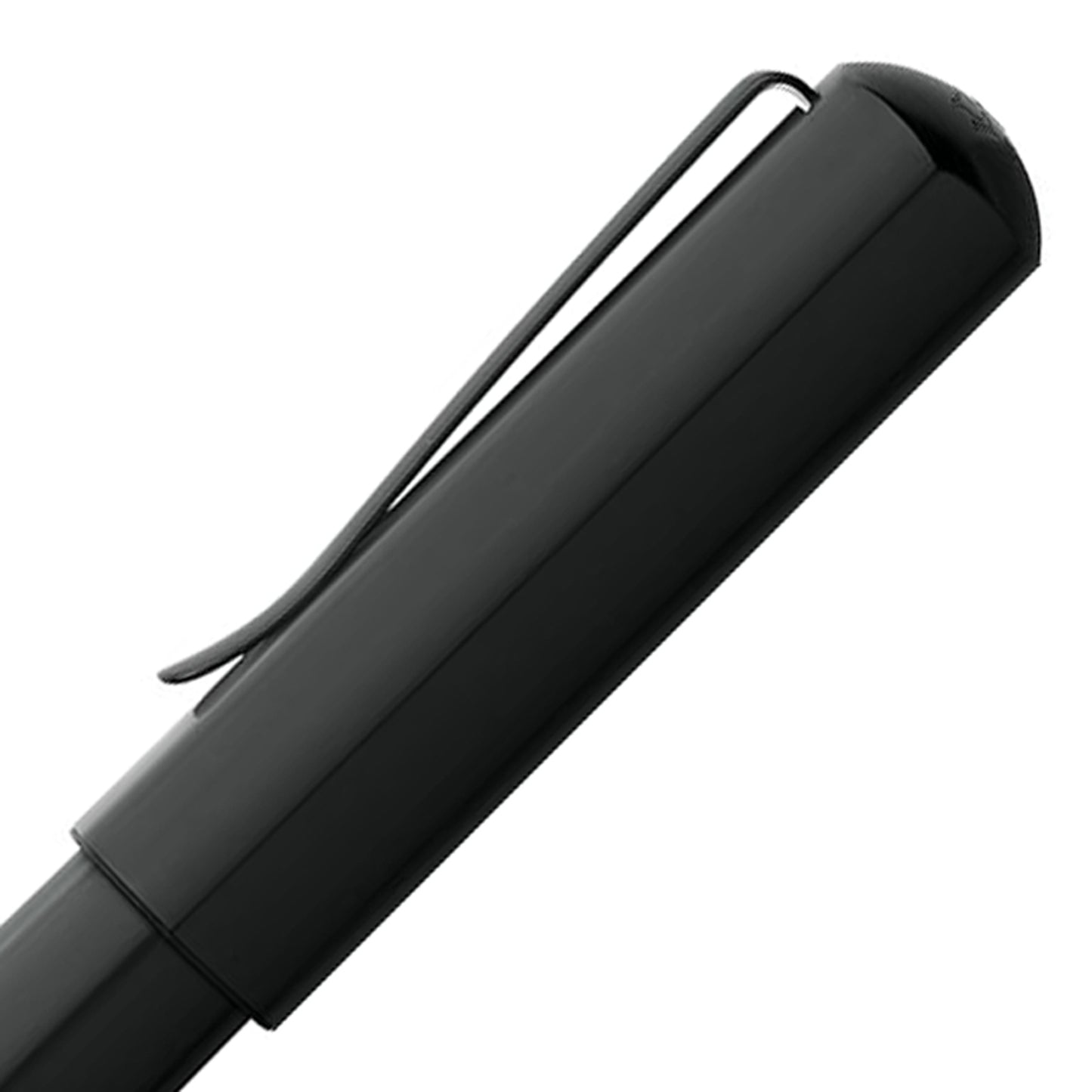 Faber-Castell Design Hexo Matte Black PVD Roller Ball Pen 140571