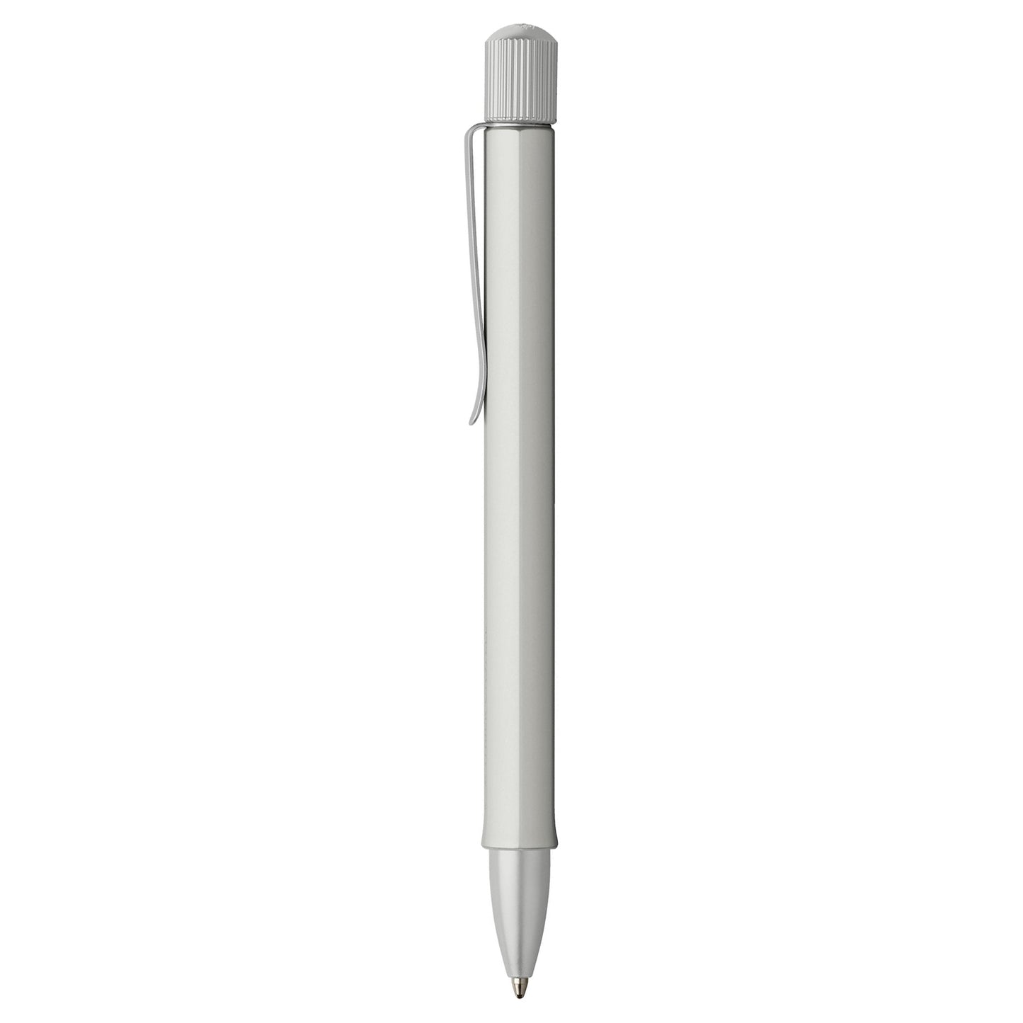 Faber-Castell Design Hexo Matte Silver CT Ballpoint Pen 140594