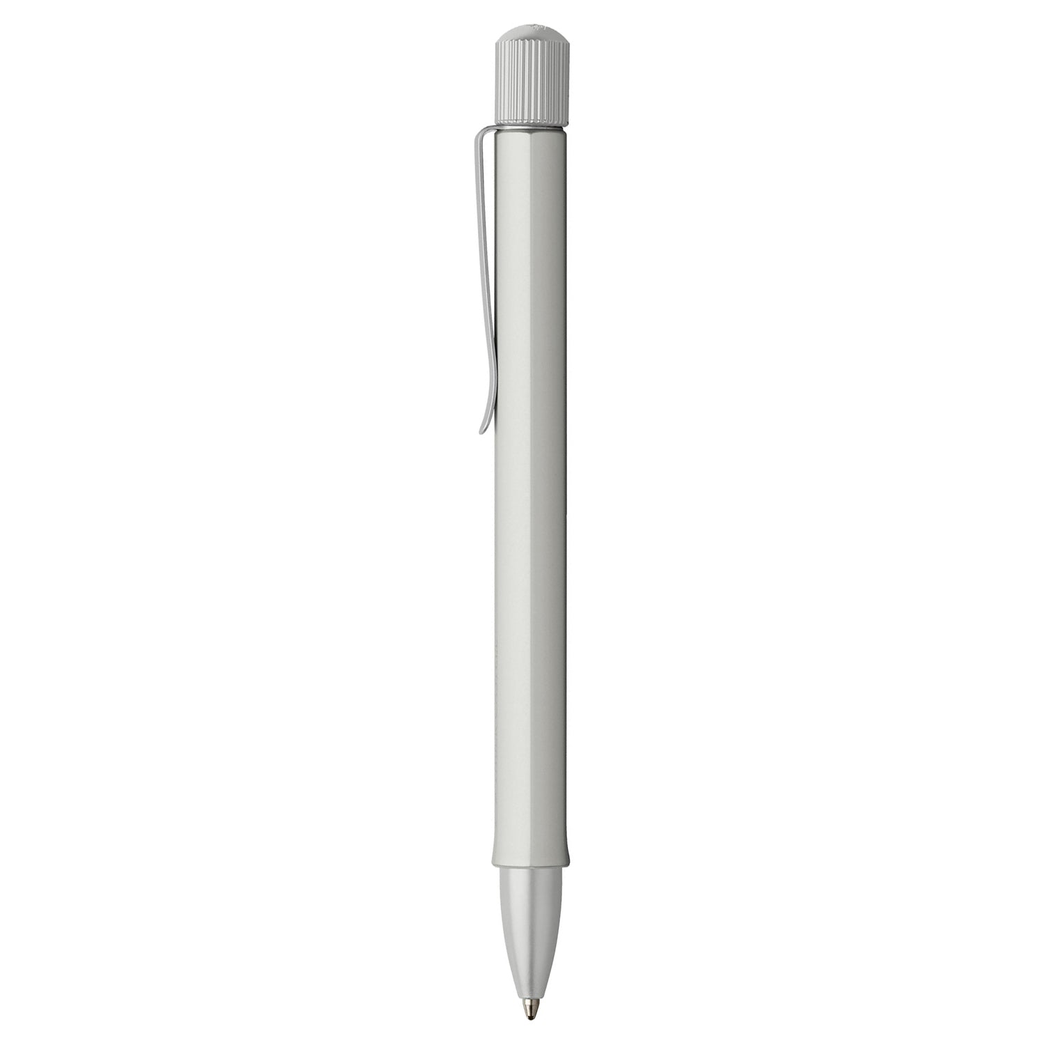 Faber-Castell Design Hexo Matte Silver CT Ballpoint Pen 140594