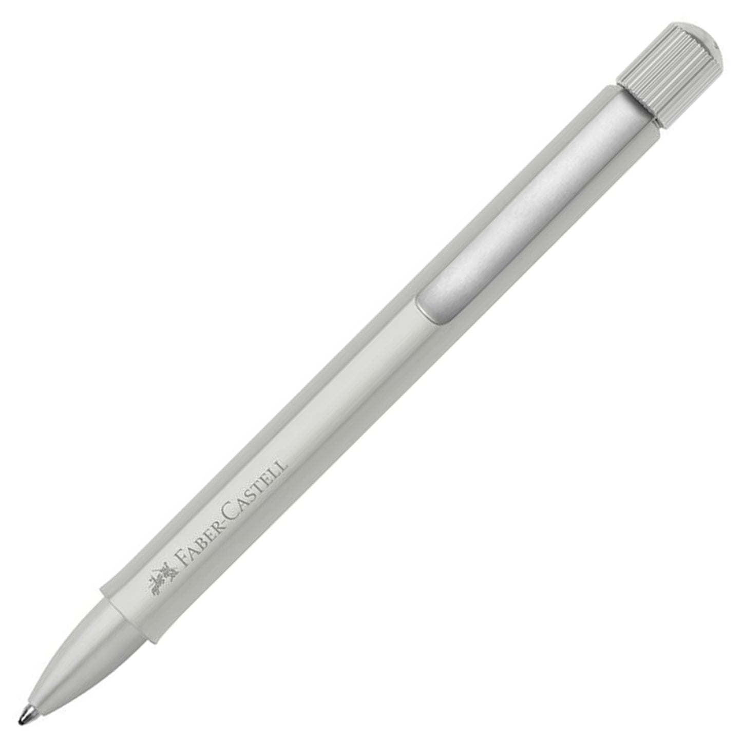 Faber-Castell Design Hexo Matte Silver CT Ballpoint Pen 140594