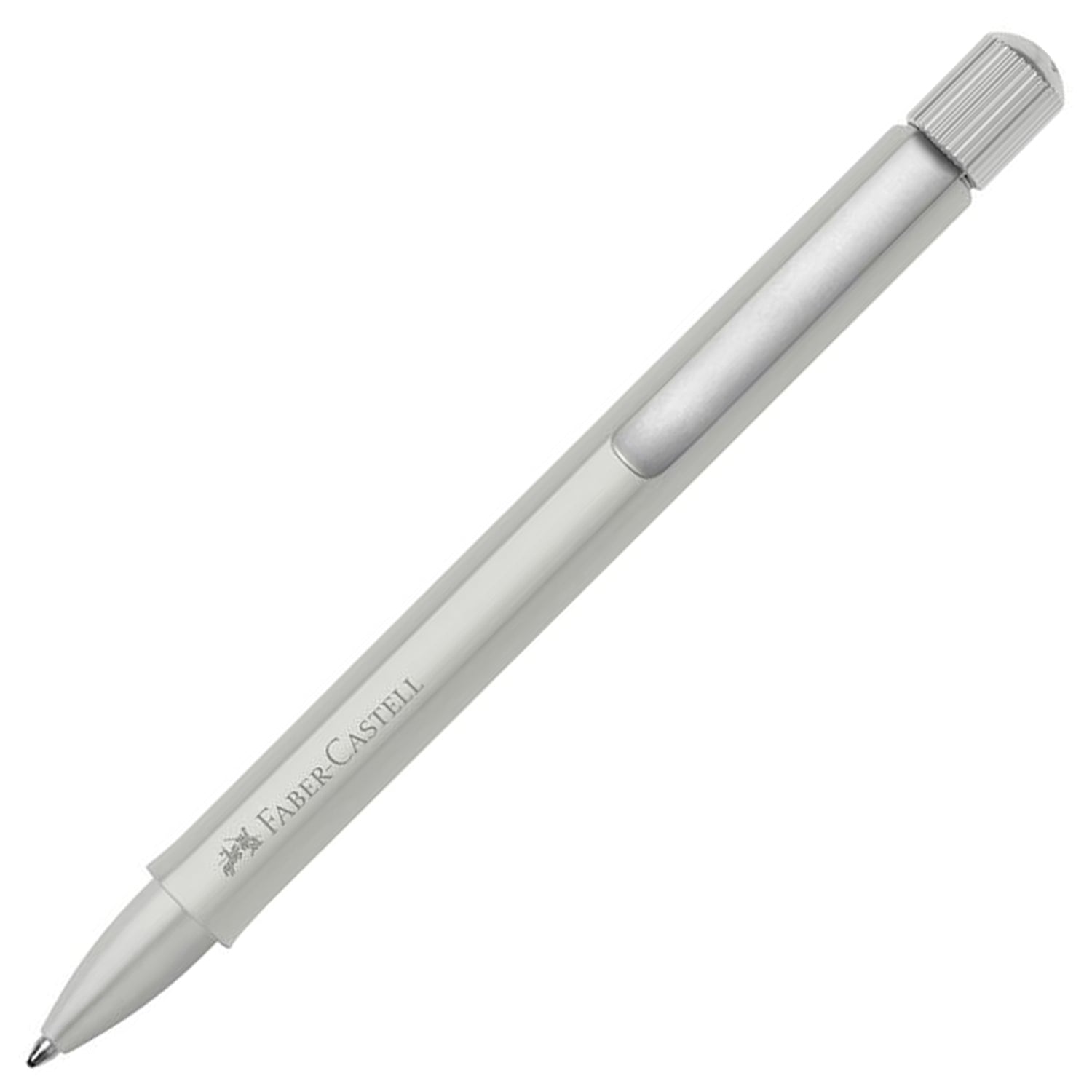 Faber-Castell Design Hexo Matte Silver CT Ballpoint Pen 140594
