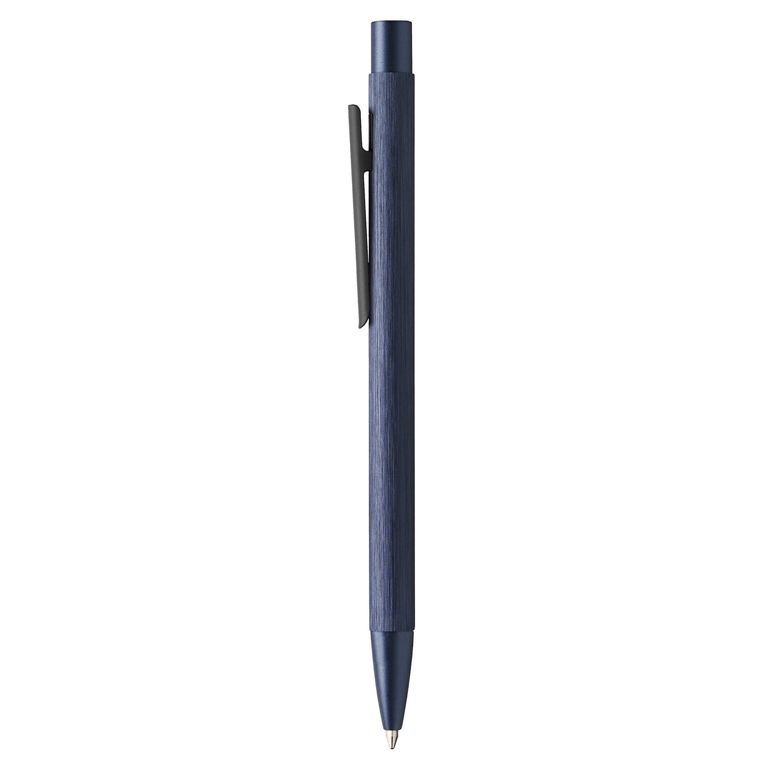 Faber-Castell Design Neo Slim Aluminium Dark Blue PVD Ballpoint Pen 146165