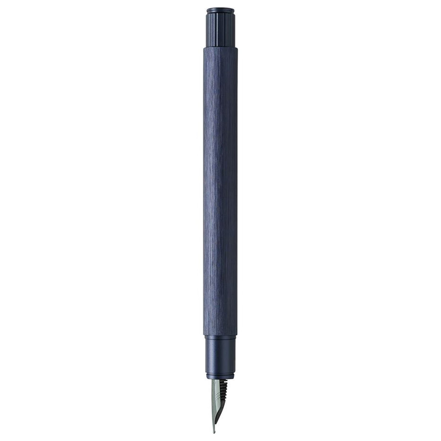 Faber-Castell Design Neo Slim Aluminium Dark Blue PVD Fountain Pen