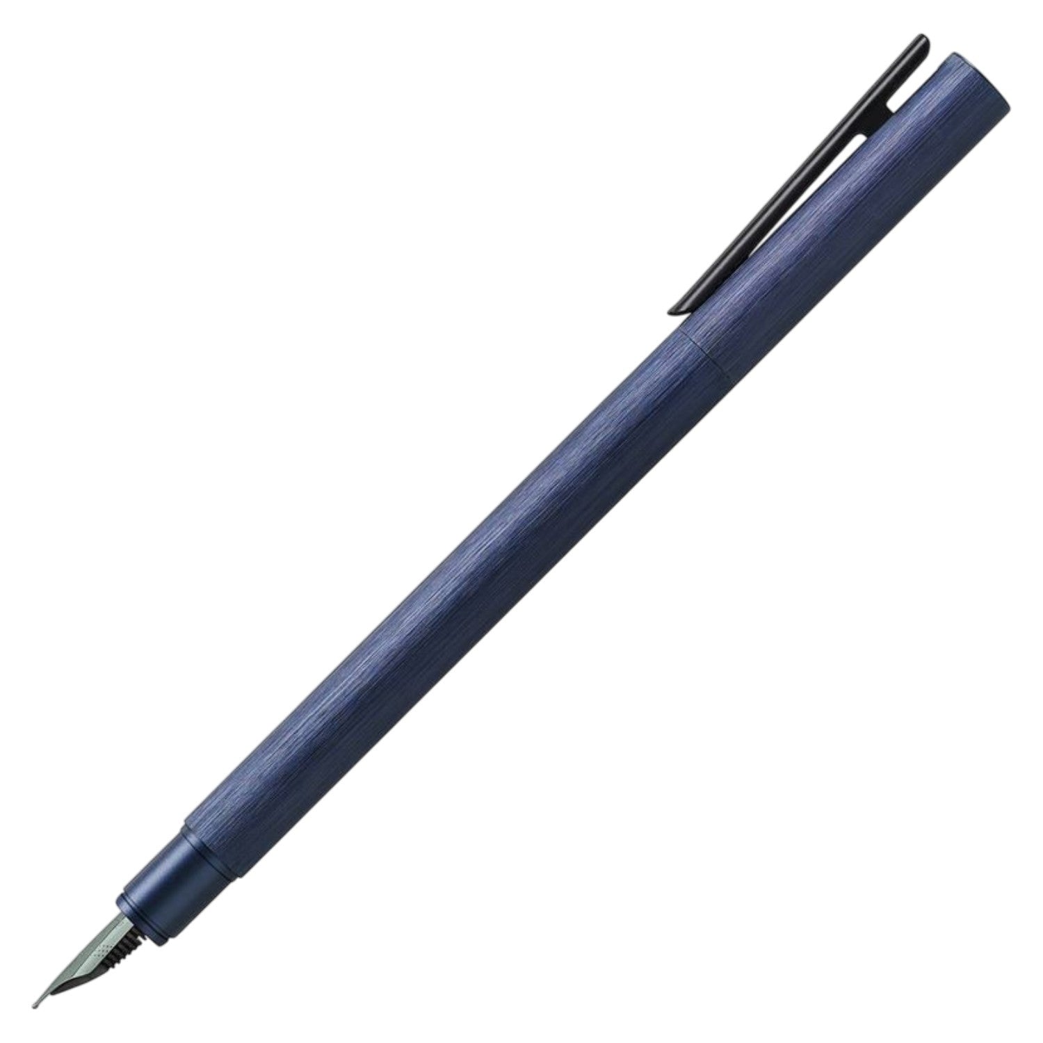 Faber-Castell Design Neo Slim Aluminium Dark Blue PVD Fountain Pen