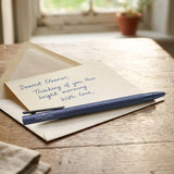 Faber-Castell Design Neo Slim Aluminium Dark Blue PVD Roller Ball Pen 146166
