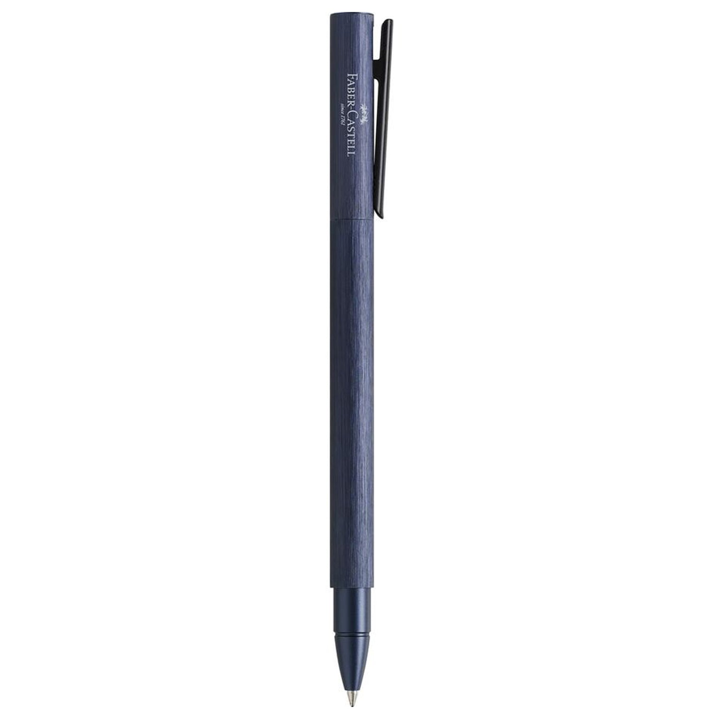 Faber-Castell Design Neo Slim Aluminium Dark Blue PVD Roller Ball Pen 146166