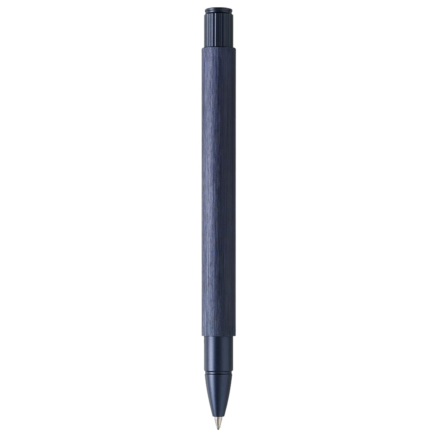 Faber-Castell Design Neo Slim Aluminium Dark Blue PVD Roller Ball Pen 146166