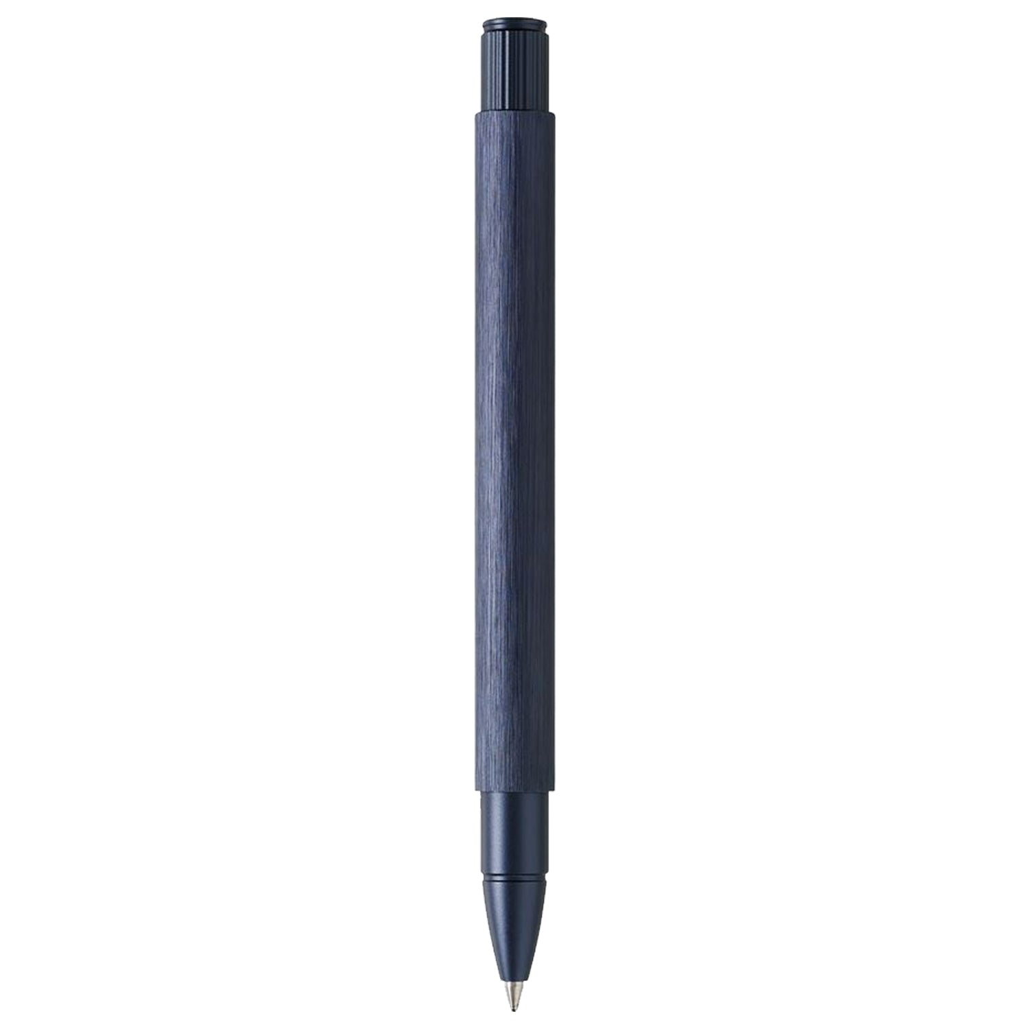 Faber-Castell Design Neo Slim Aluminium Dark Blue PVD Roller Ball Pen 146166