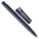 Faber-Castell Design Neo Slim Aluminium Dark Blue PVD Roller Ball Pen 146166