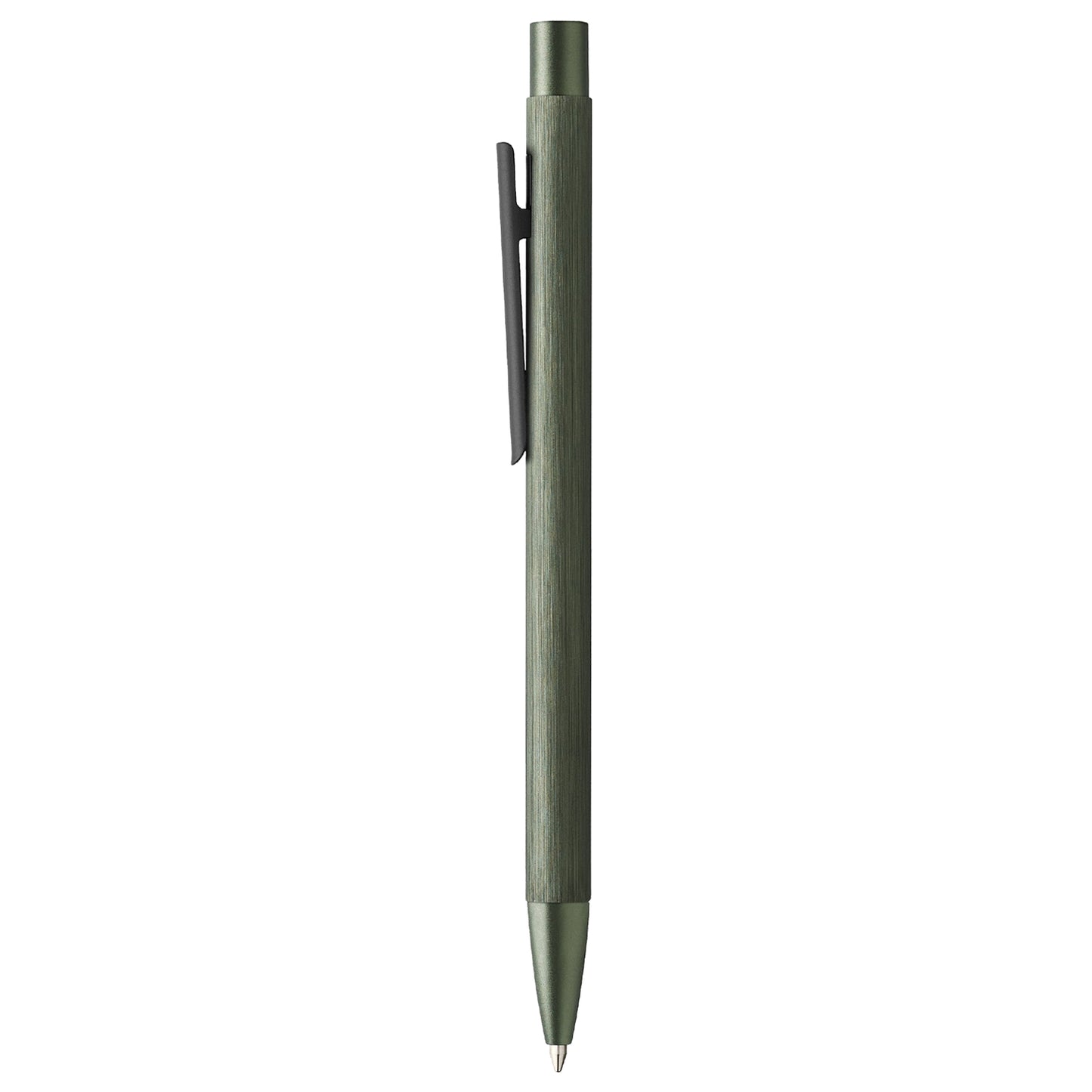 Faber-Castell Design Neo Slim Aluminium Olive Green PVD Ballpoint Pen 146155