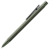 Faber-Castell Design Neo Slim Aluminium Olive Green PVD Ballpoint Pen 146155