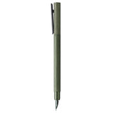 Faber-Castell Design Neo Slim Aluminium Olive Green PVD Fountain Pen