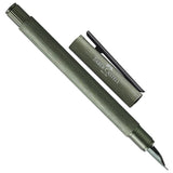 Faber-Castell Design Neo Slim Aluminium Olive Green PVD Fountain Pen
