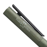 Faber-Castell Design Neo Slim Aluminium Olive Green PVD Fountain Pen