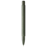 Faber-Castell Design Neo Slim Aluminium Olive Green PVD Roller Ball Pen 146156