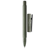 Faber-Castell Design Neo Slim Aluminium Olive Green PVD Roller Ball Pen 146156