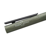 Faber-Castell Design Neo Slim Aluminium Olive Green PVD Roller Ball Pen 146156