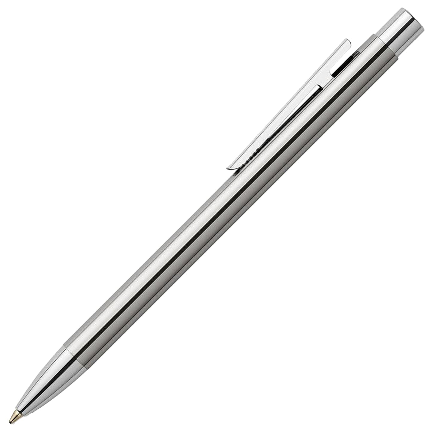 Faber-Castell Design Neo Slim Shine Silver CT Ballpoint Pen 342020