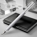 Faber-Castell Ambition Brushed Steel Fountain Pen