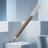 Faber-Castell Ambition OpArt Black Sand Fountain Pen