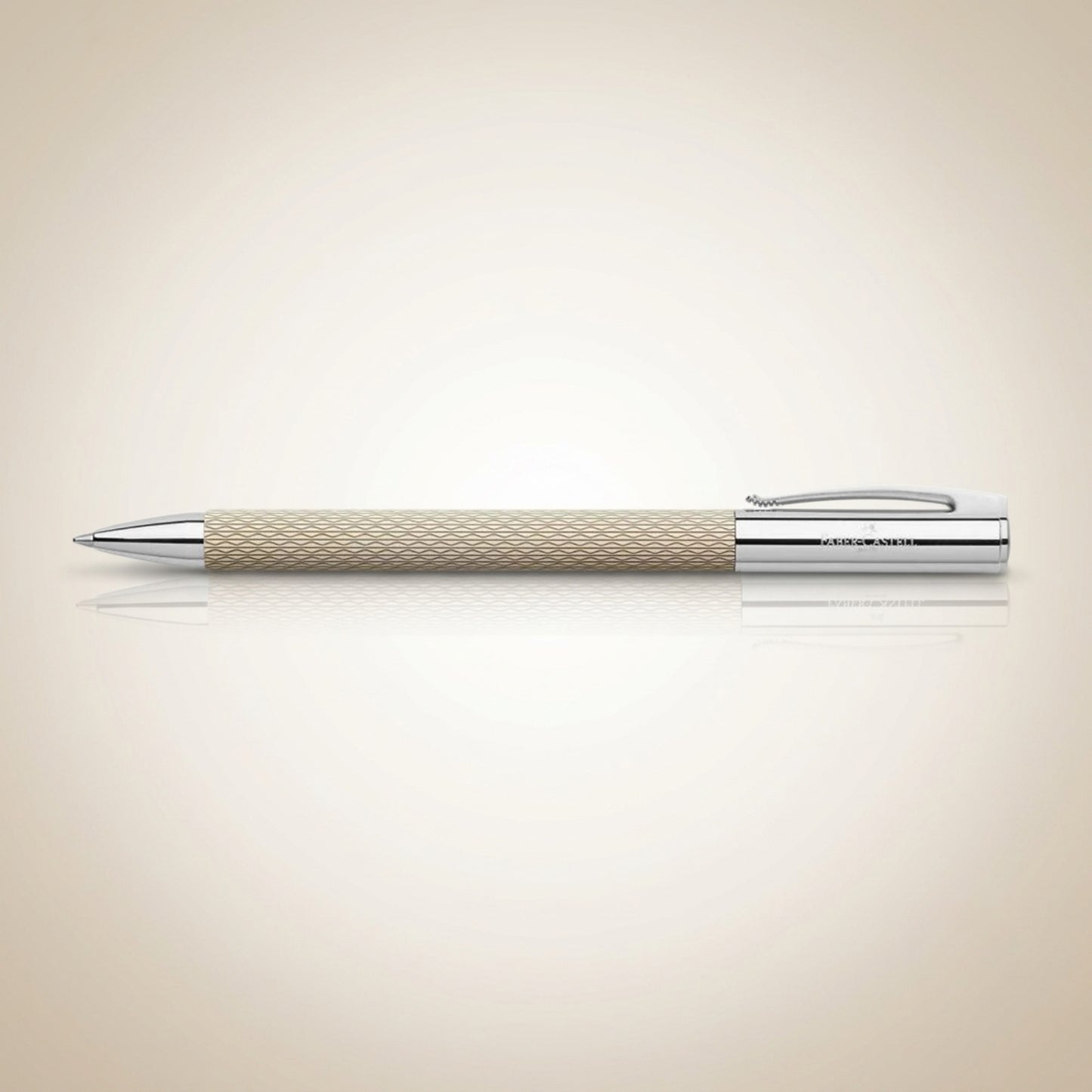 Faber-Castell Ambition OpArt White Sand Ball Pen 149616