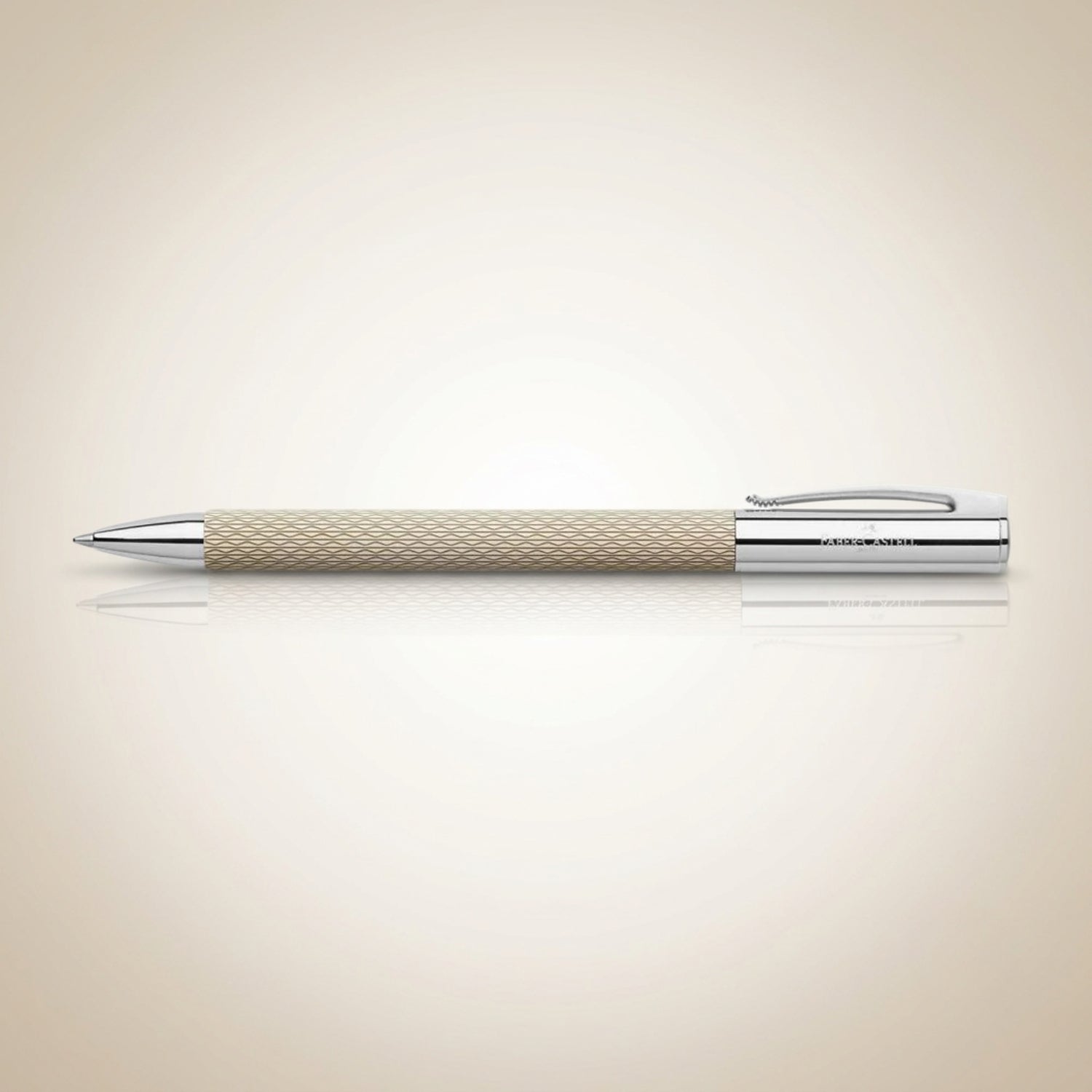 Faber-Castell Ambition OpArt White Sand Ball Pen 149616
