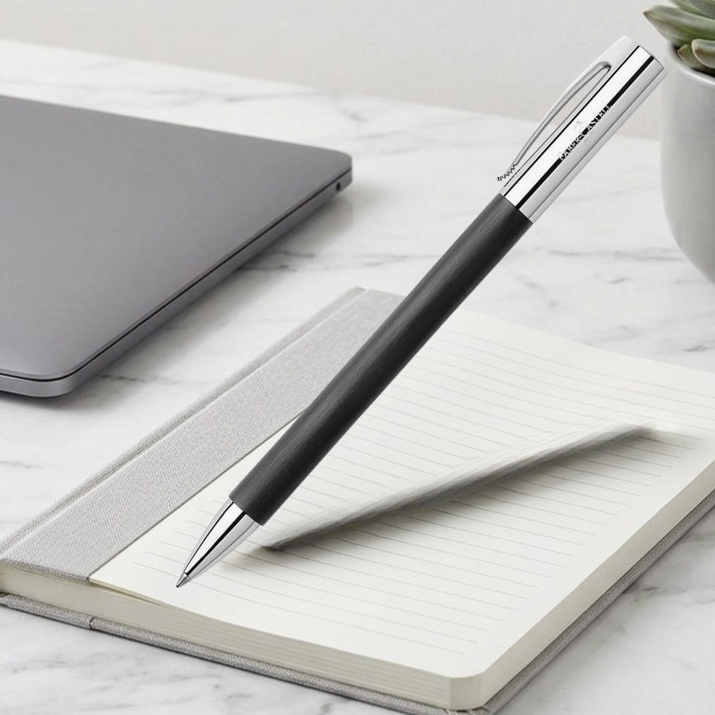 Faber-Castell Ambition Precious Resin Black Ball Pen 148130