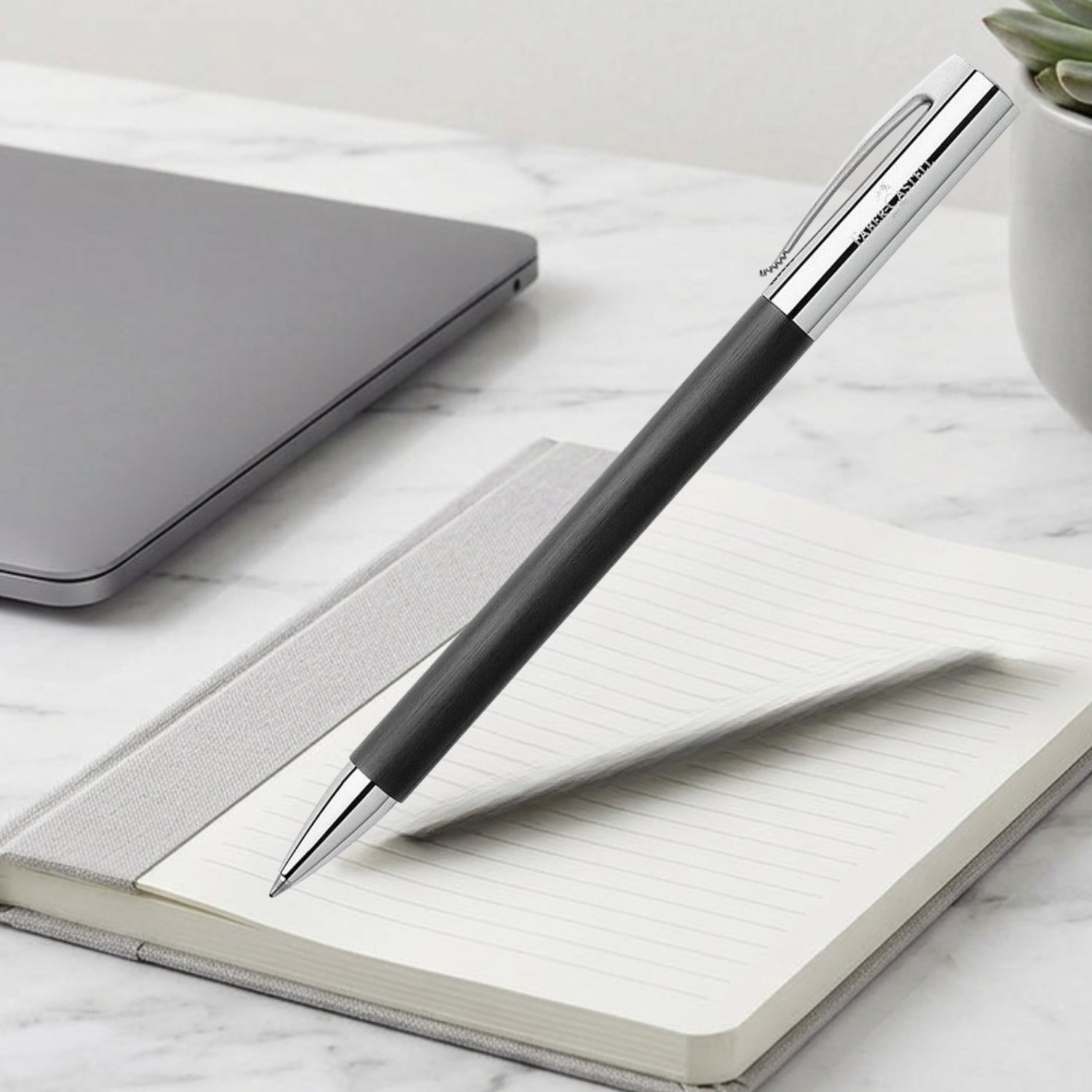 Faber-Castell Ambition Precious Resin Black Ball Pen 148130