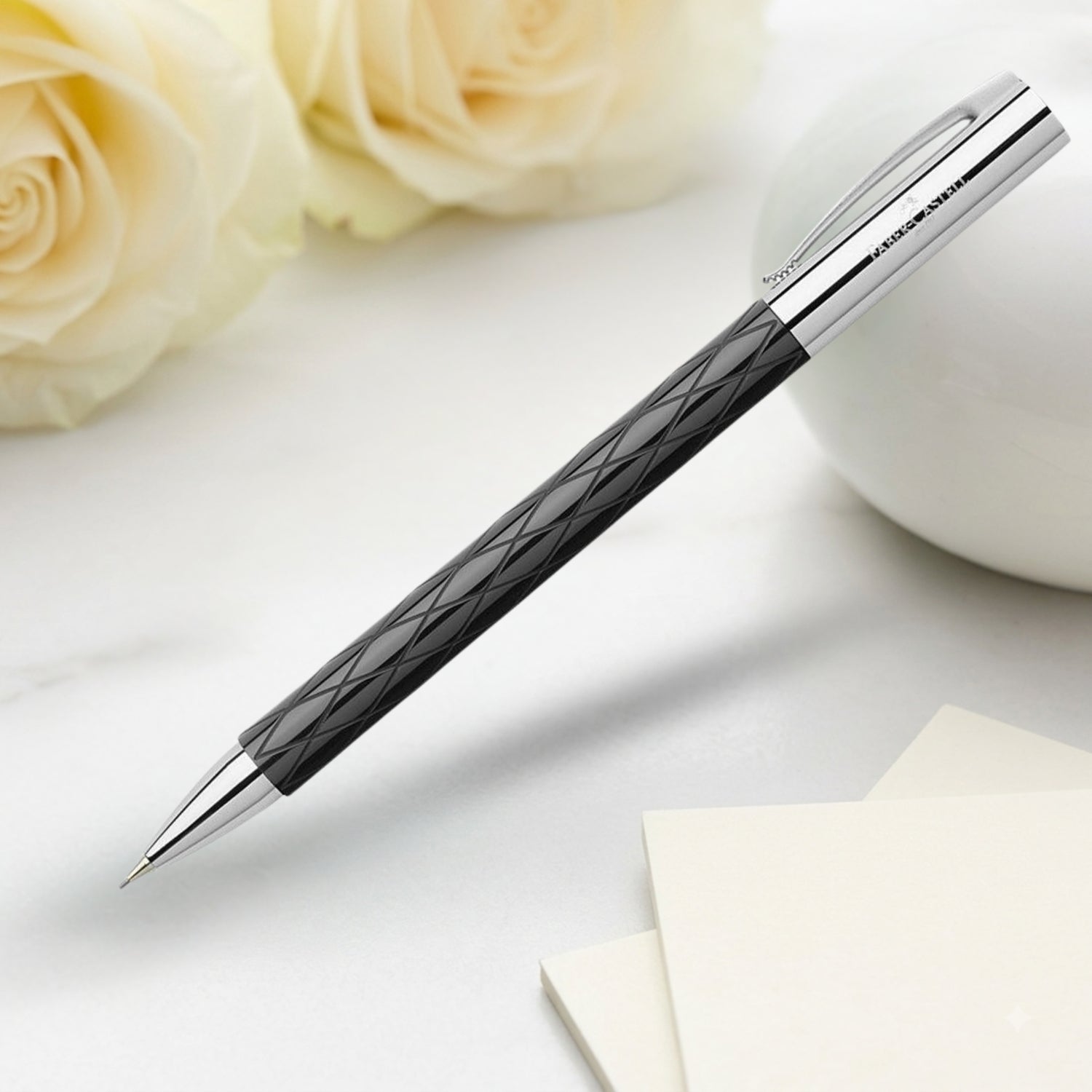 Faber-Castell Ambition Rhombus Black Mechanical Pencil 138900