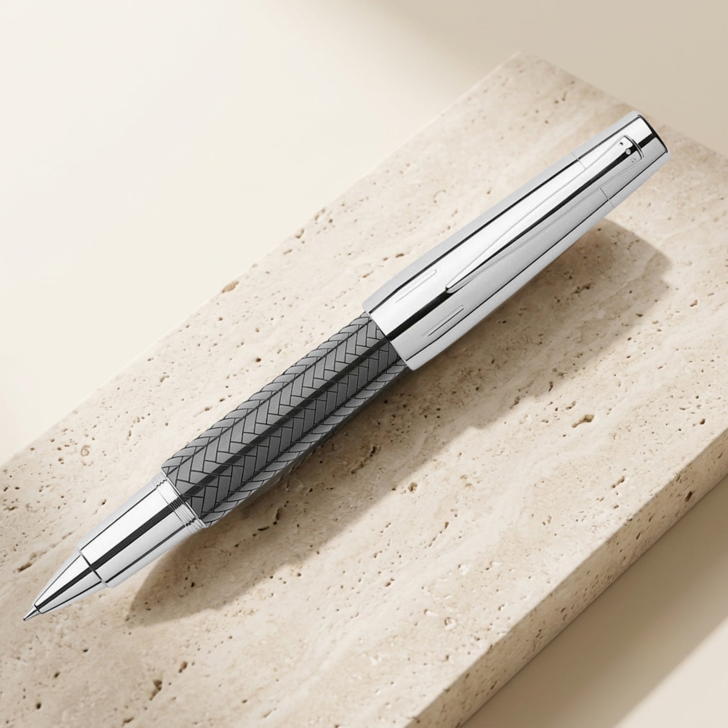 Faber-Castell Emotion Parquet Black Roller Ball Pen 148245