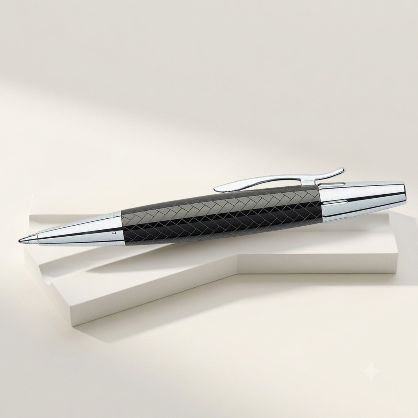 Faber-Castell Emotion Parquet Brown Ball Pen 148355