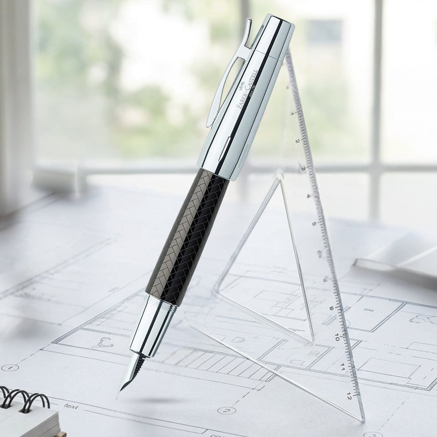 Faber-Castell Emotion Parquet Brown Fountain Pen