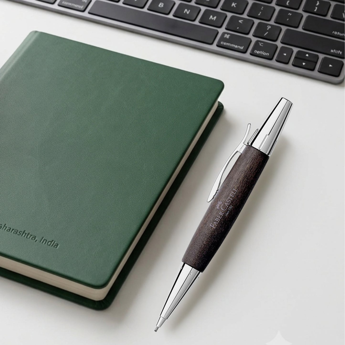 Faber-Castell Emotion Pearwood Black Mechanical Pencil 138383